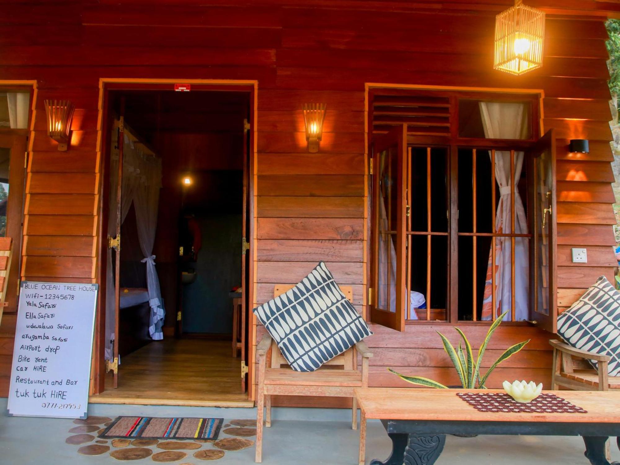 Villa Blue Ocean Tree House Hiriketiya Dikwella Exterior foto